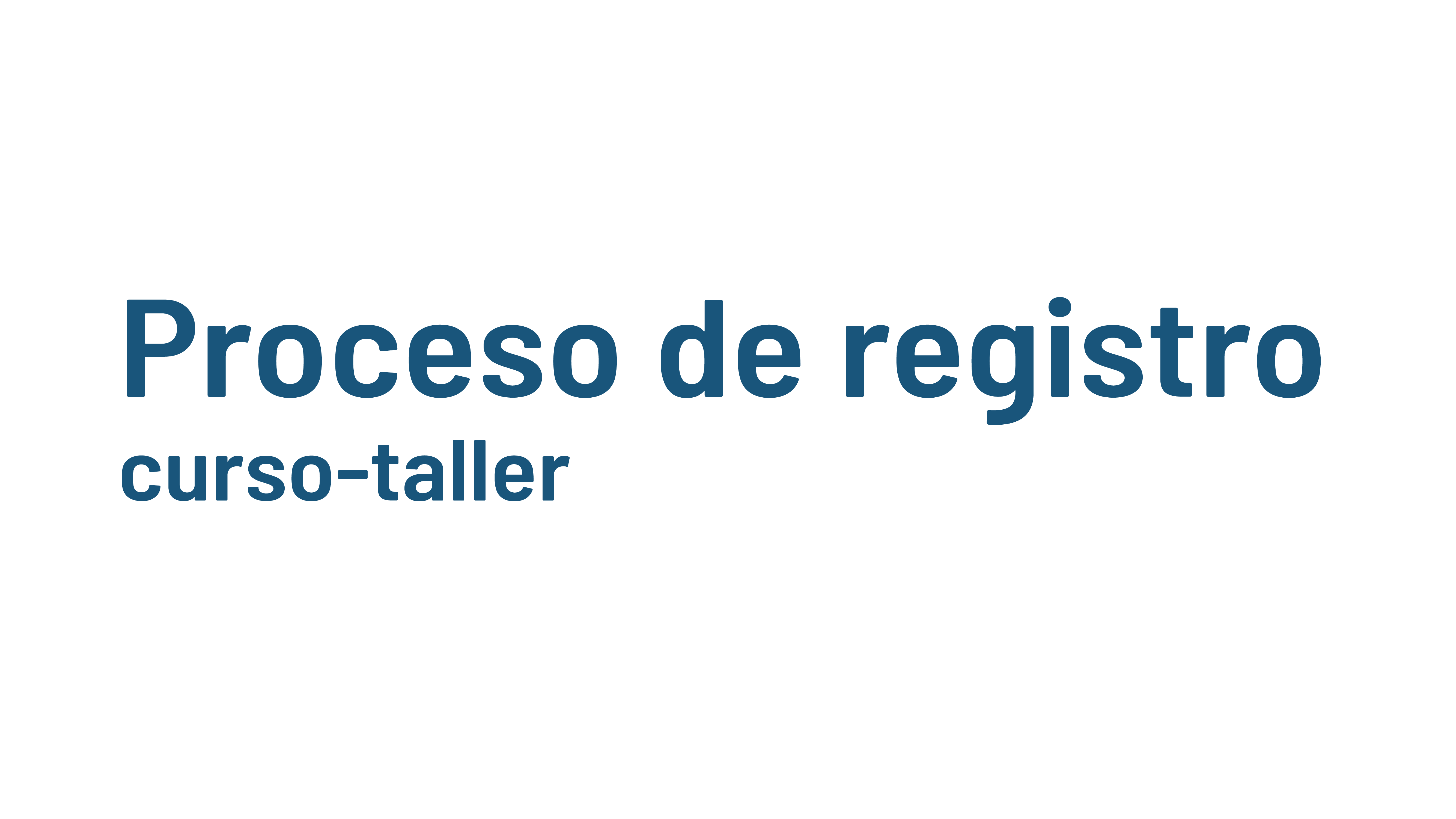 Registro Talleres Congreso 2024-06-07